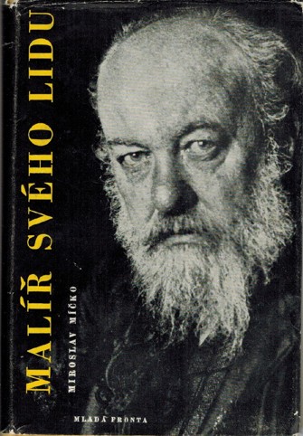 1959, obálka knihy Malíř svého lidu, Miroslav Míčko