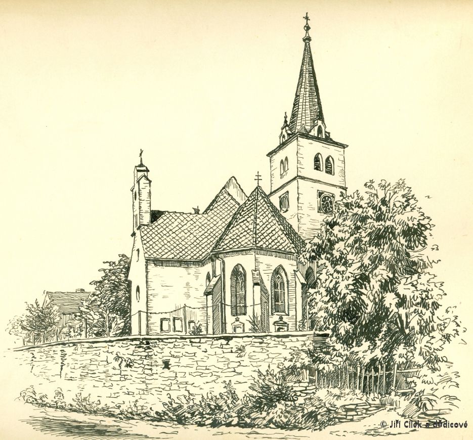 Přídolí, kostel sv. Vavřince