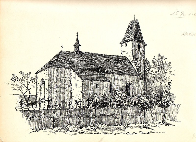 Boršov nad Vltavou, farní kostel sv. Jakuba staršího